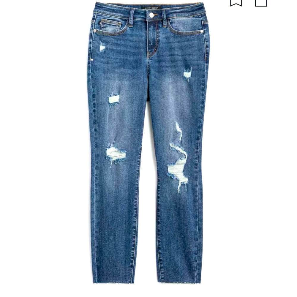 Judy Blue straight leg jeans size 10